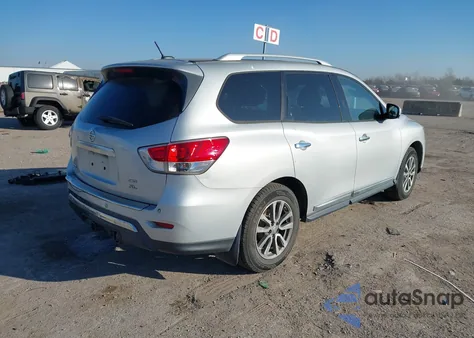 2015 Nissan Pathfinder Sl z USA, uszkodzony, nr VIN 5N1AR2MM9FC666263